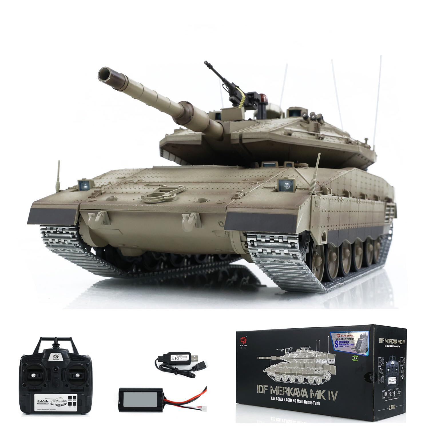 ヘンロン メルカバ Mk IV 1/16 Amazon.com: TOUCAN RC HOBBY 1:16 RC Military Battle Tanks Heng