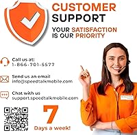 Vista 4 de Tarjeta SIM prepaga para teléfonos móviles y celulares SpeedTalk Mobile para teléfonos inteligentes y celulares Plan mensual de $11 - Llamadas