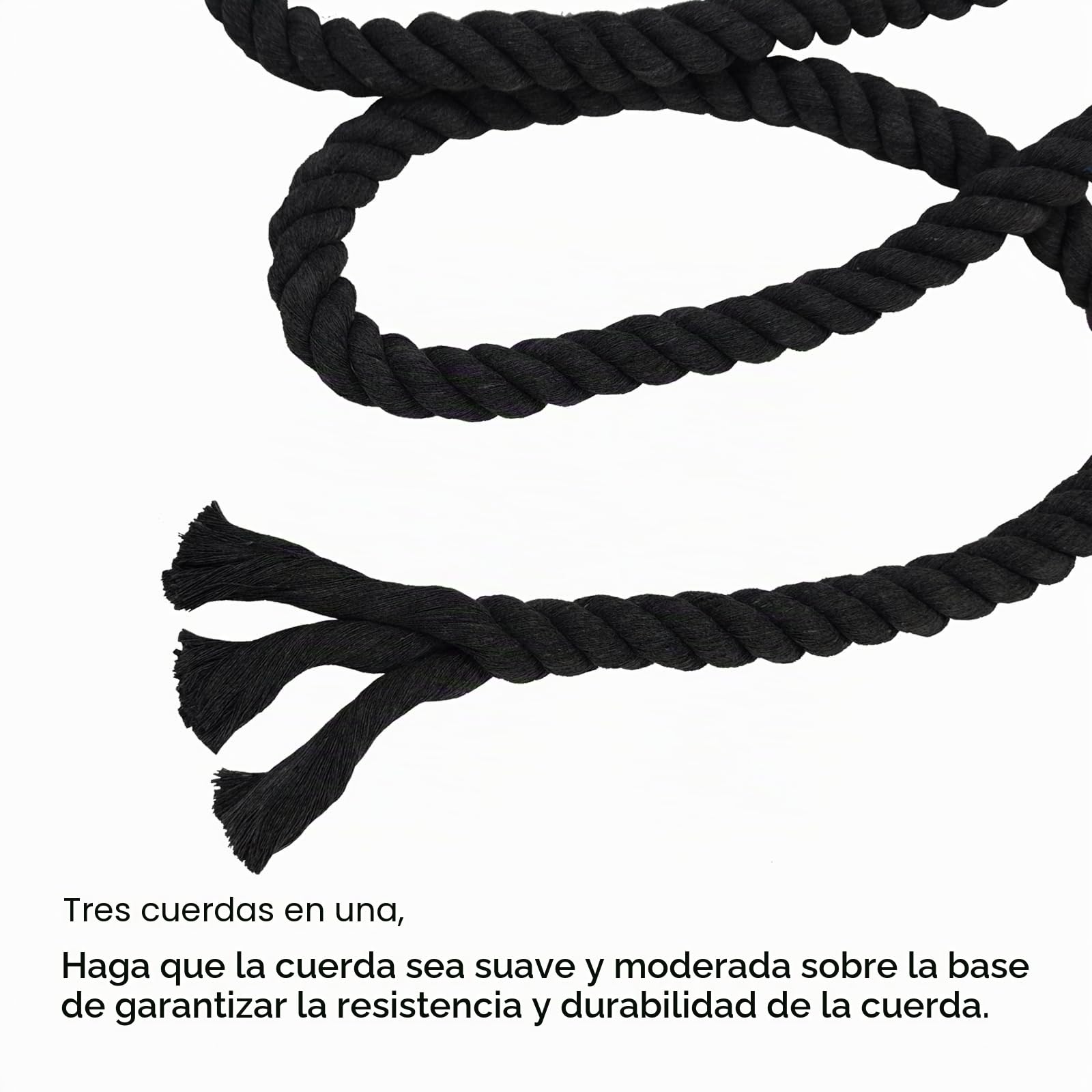 Cordón de algodón, hilo de cuerda de macramé, varios tamaños de cuerda de algodón para manualidades DIY, regalos