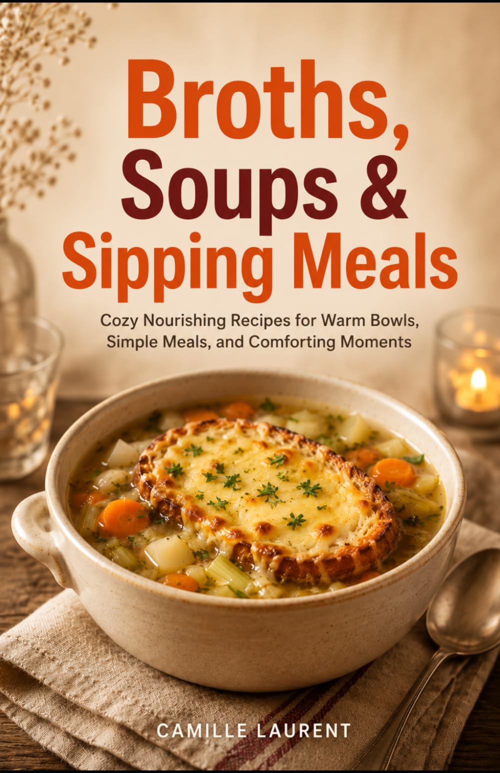 Broths, Soups & Sipping Meals: Cozy Nourishing Recipes for Warm Bowls, Simple Meals, and Comforting Moments