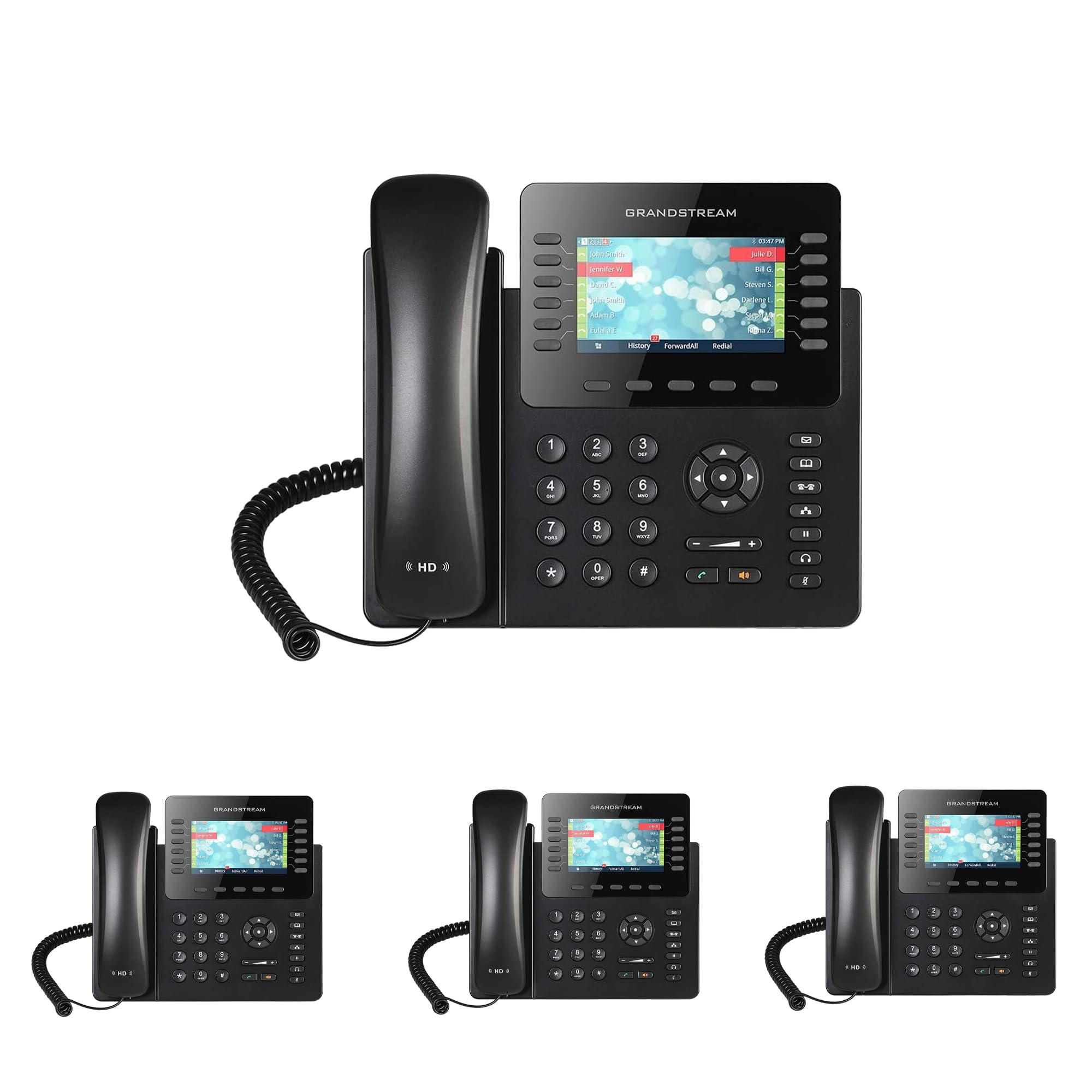 Business Phone System 'Mission Machines' G300C: Includes Grandstream GXP2170 Phones + 'Mission Machines' Cloud Server + Free 3-Months of 'Mission Machines' Cloud Phone Service (4 Phone Bundle)