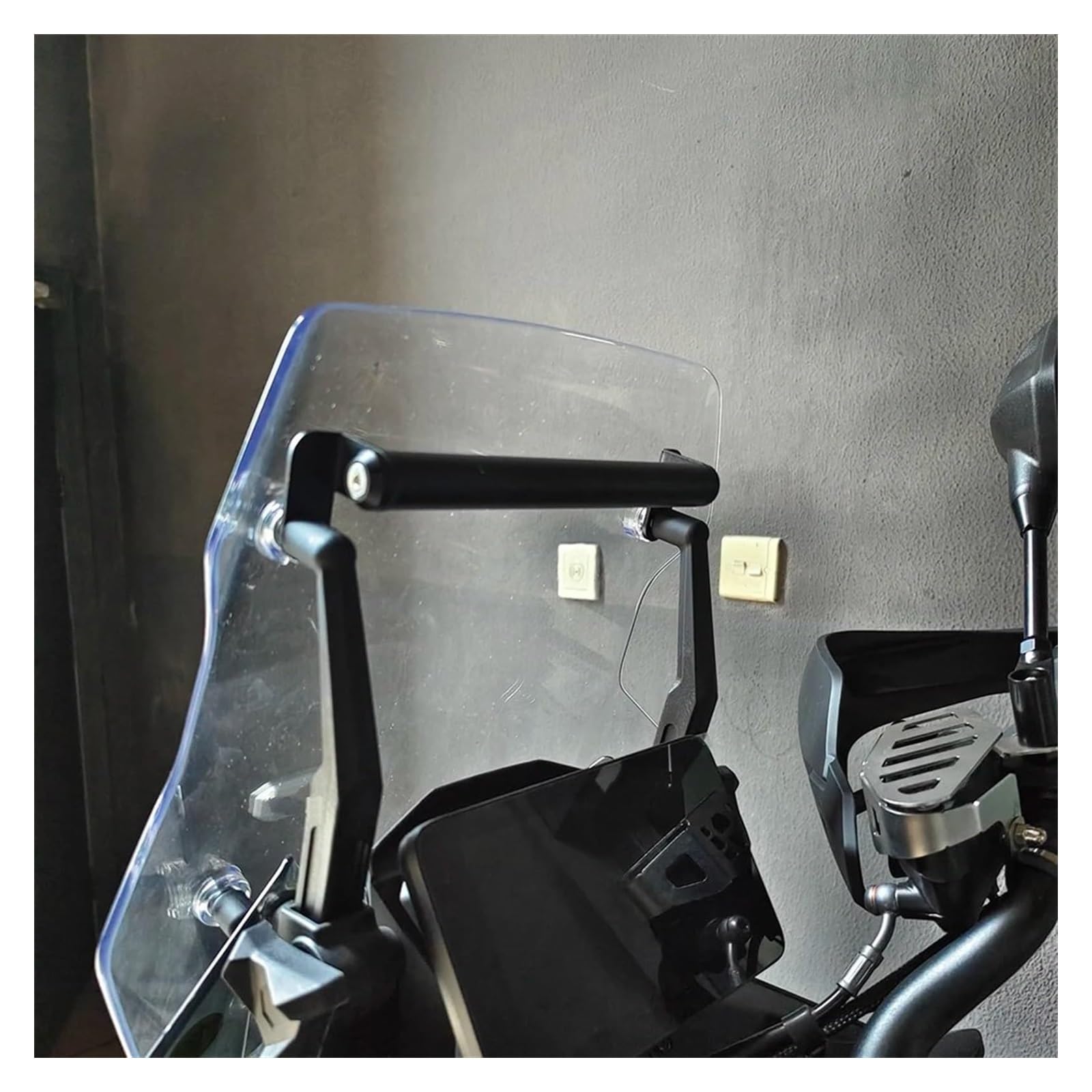 Per C&FMOTO MT800 Supporto Per Supporto Per Telefono Cellulare Per Moto Supporto Per Piastra Di Navigazione GPS Supporto Per Telefono Per Moto Navigazione GPS Staffa Bordo