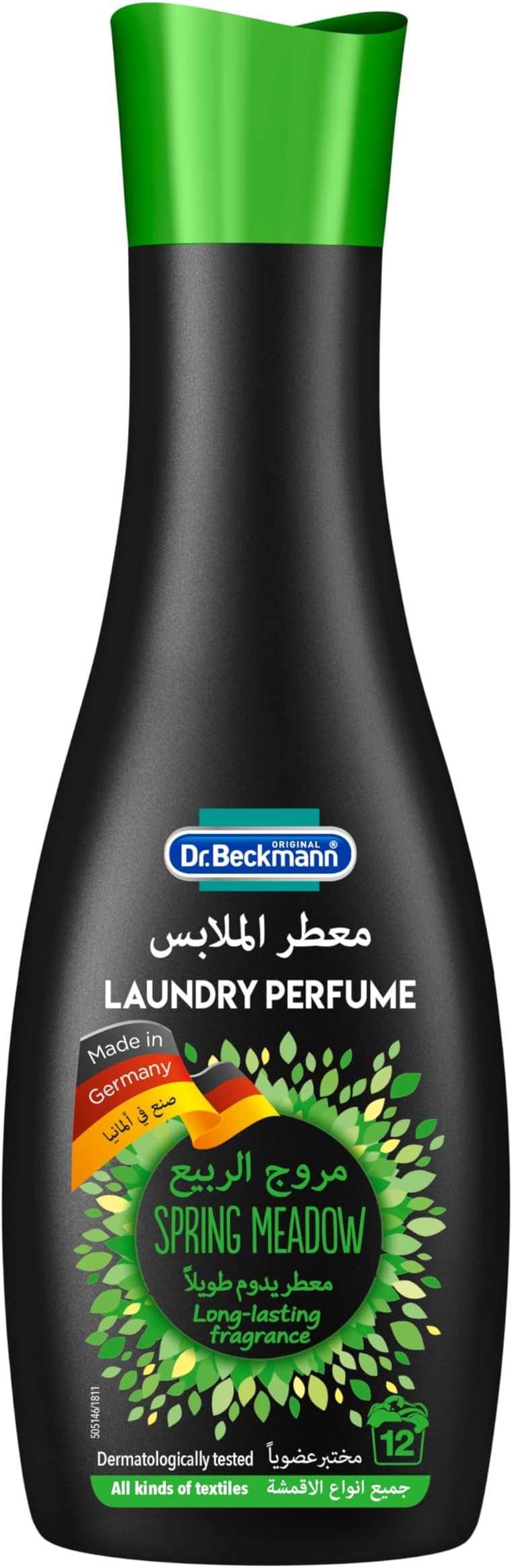 Dr. Beckmann Laundry Fabric Perfume|Premium Care & Long Lasting Freshness|Fragnance Protect Technology|Laundry Cleaning Essentials|Spring Meadow-250ml