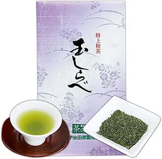 京都・宇治田原製茶場 緑茶 茶葉 日本茶 お茶 特上粉茶 玉しらべ 100g 700