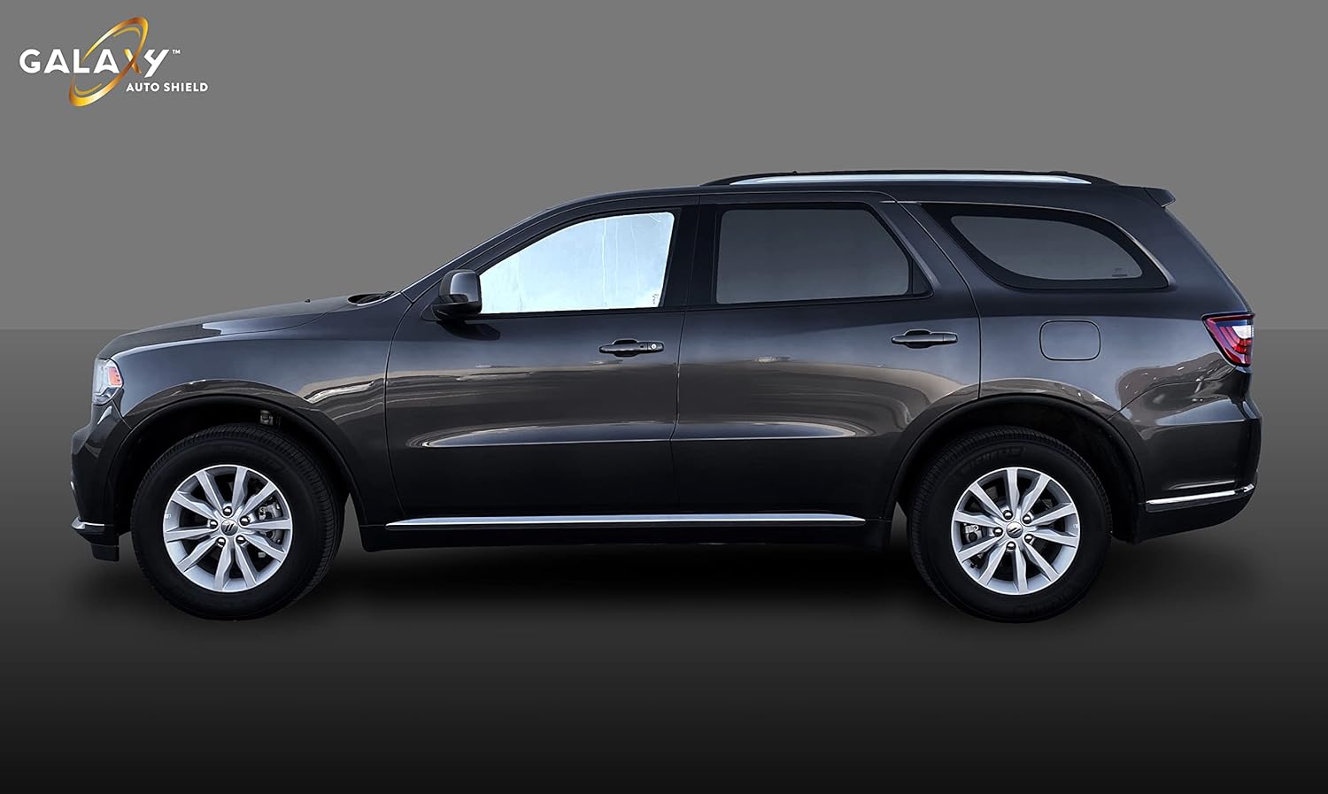 GalaxyAutoShield Custom Fit Front Side Sunshades (2pcs) for 2014 2015 2016 2017 2018 2019 2020 2021 2022 2023 2024 2025 2026 Dodge Durango SUV, UV Reflector Privacy Insulated Protection (Made in USA)