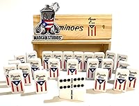 Vista 6 de Dominó de Puerto Rico, edición limitada, juego de dominó clásico puertorriqueño, edición Mad Can, estilo original de Broricua