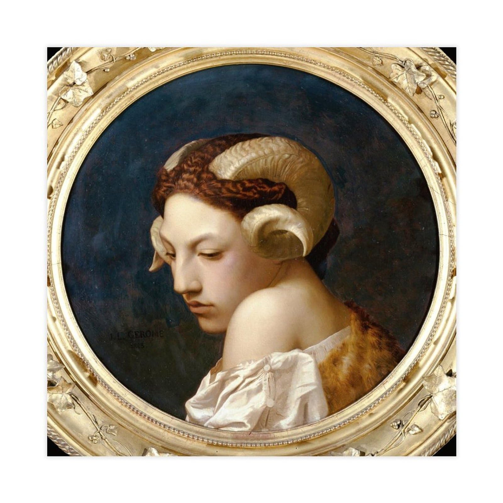Toile La Bacchante Jean Leon Gerome 1853, décoration murale poétique - 6