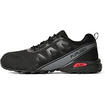 Steel Toe Shoes for Men Comfortable Non Slip Work Safety Shoes for Men