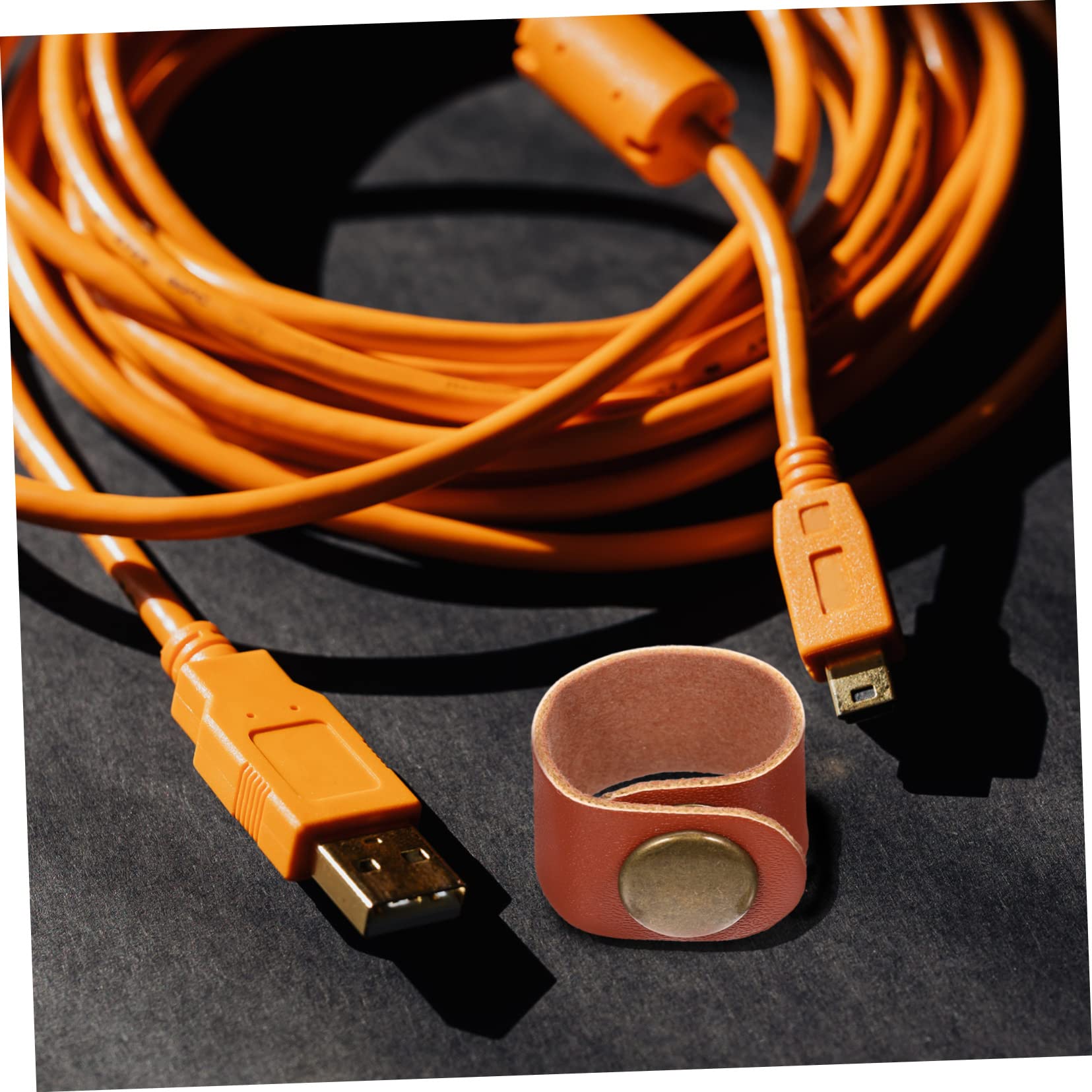 OSALADI 150stücke Kabelhalter Aus Leder Flexible Kabelbinder Zur Ordentlichen Aufbewahrung Von Kopfhörern Ladekabeln Und Usb-kabeln Für Kabelmanagement Am Schreibtisch Und Unterwegs