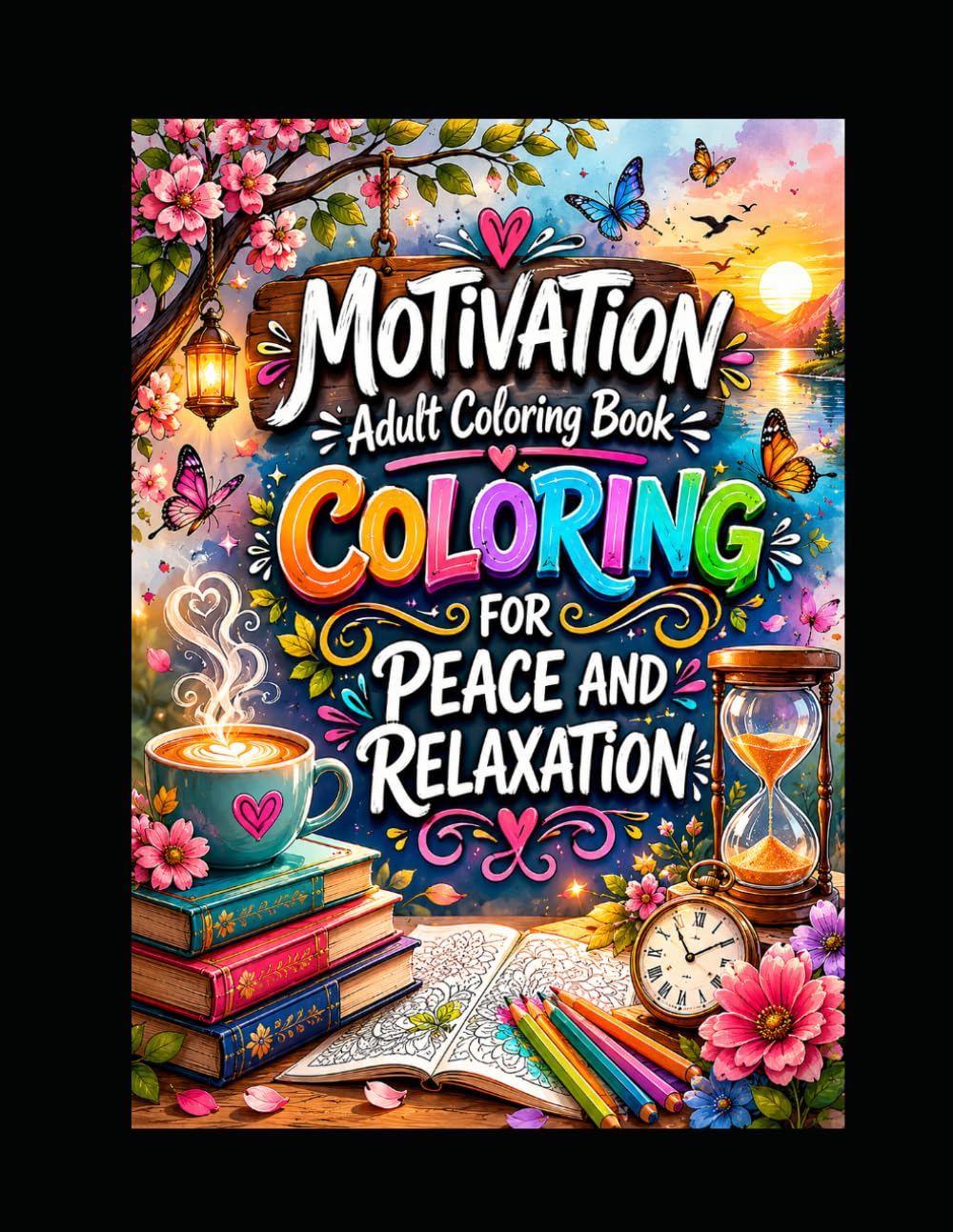 Motivation – Colouring Book for Adults | Inspirational Quotes to Color for Stress Relief, Mindfulness & Relaxation | Positive Affirmation Activity ... Mindfulness & Relaxation for Adults and Kids