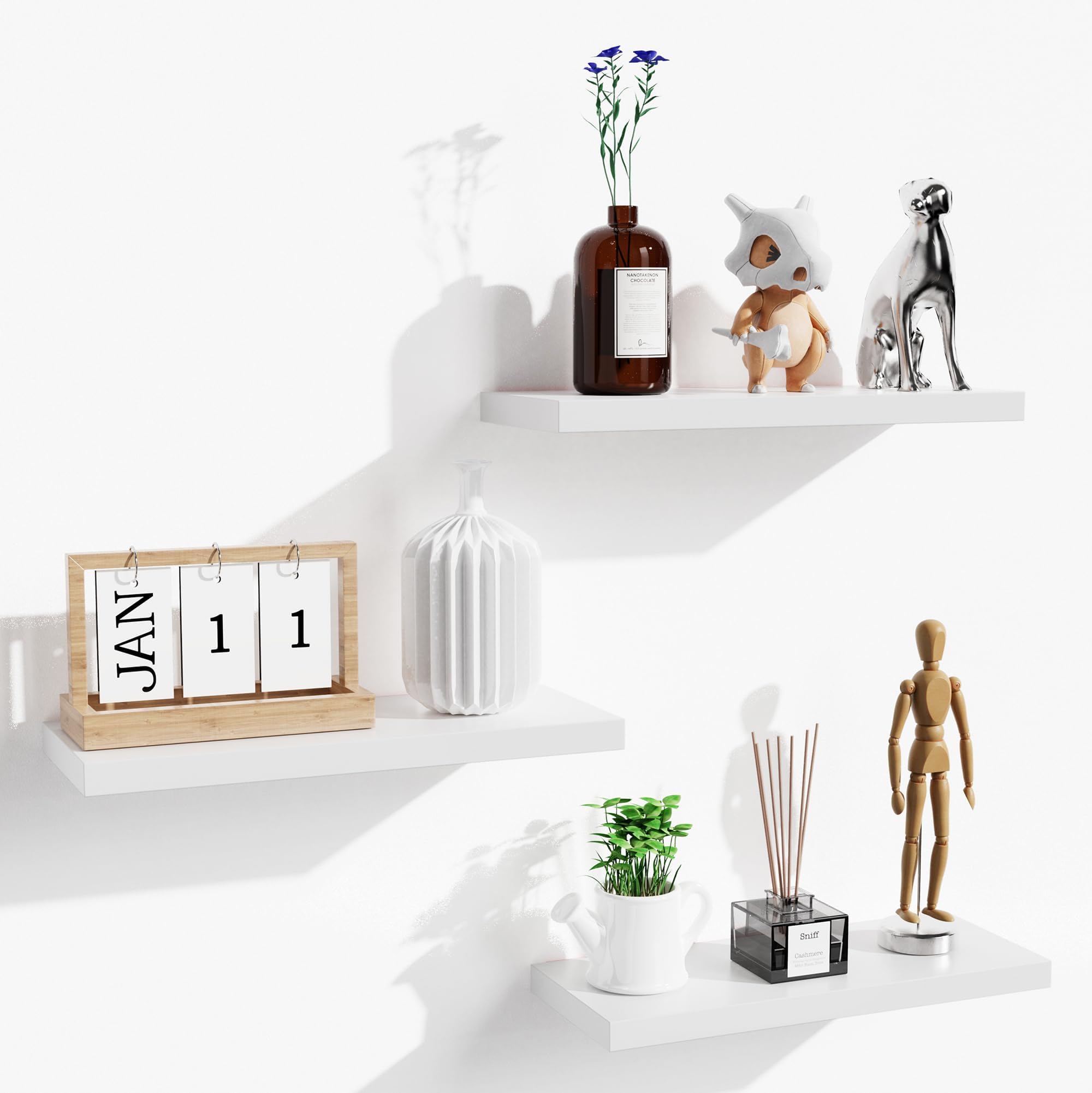 Slatwall Shelves | Shelf Brackets, Wood & Acrylic Shelving - View #11