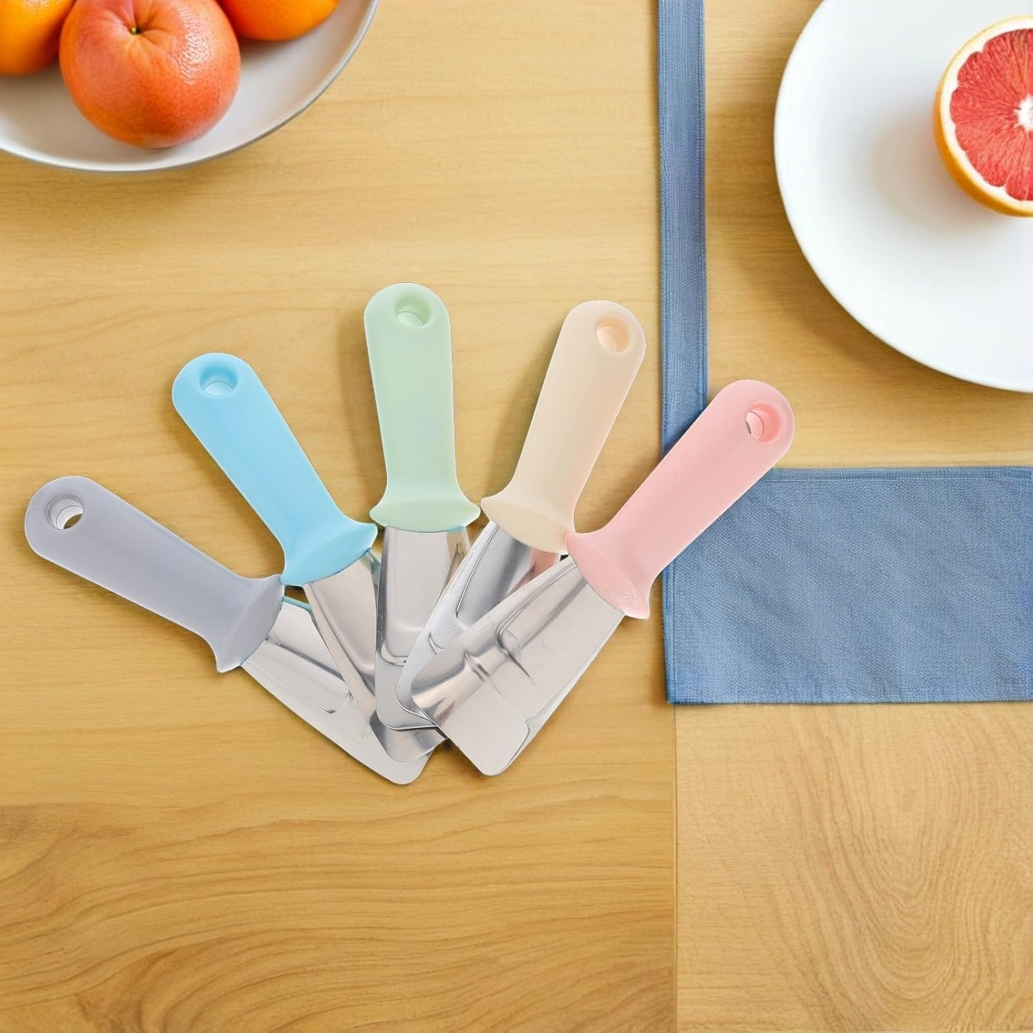 5pcs Stainless Steel Freezer Ice Scraper for Refrigerator Defrosting image 5