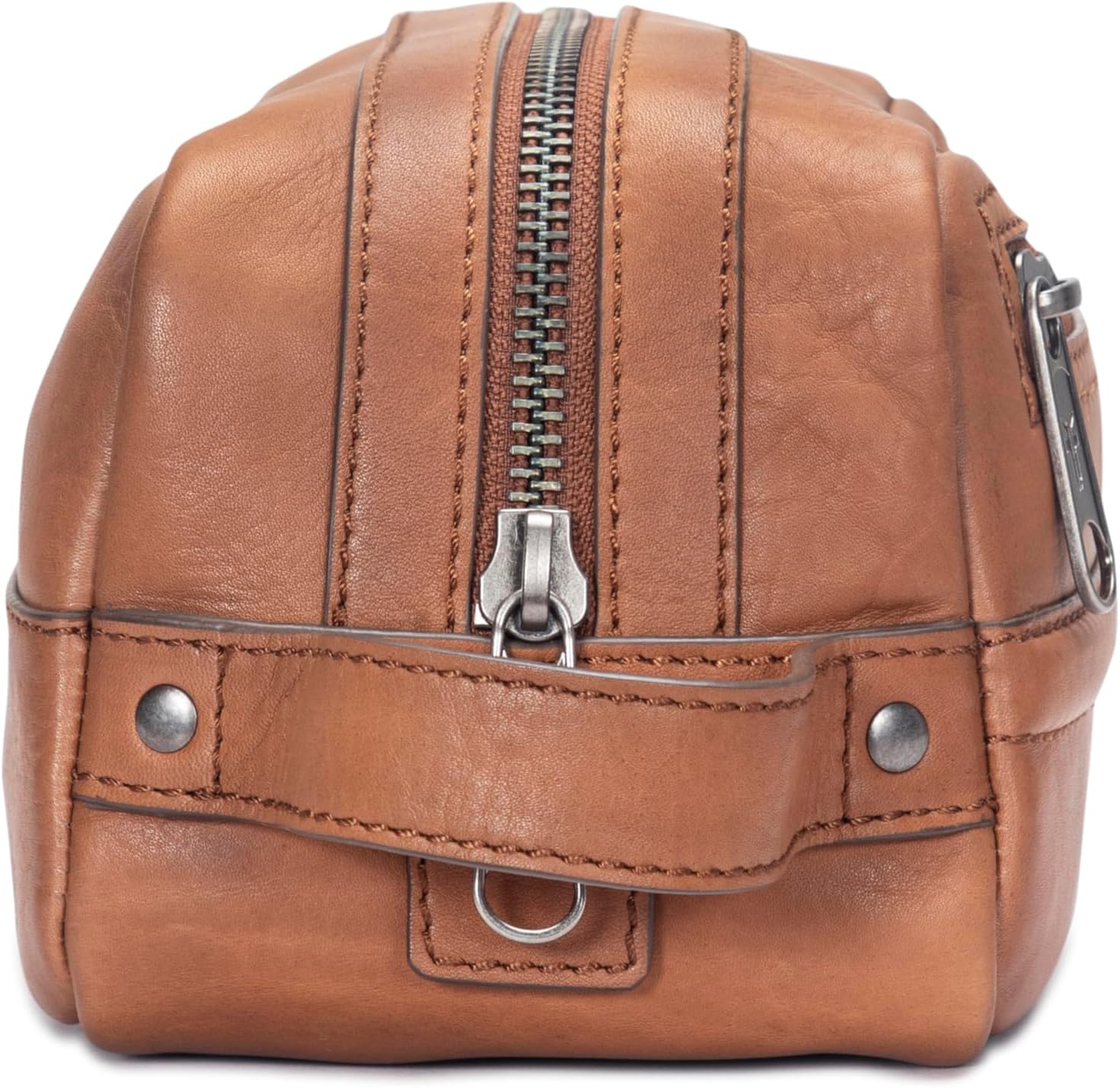 Frye NASH Men's DOPP KIT, Cognac