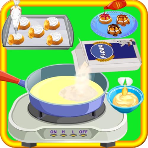 gâteau de jeux de cuisine
