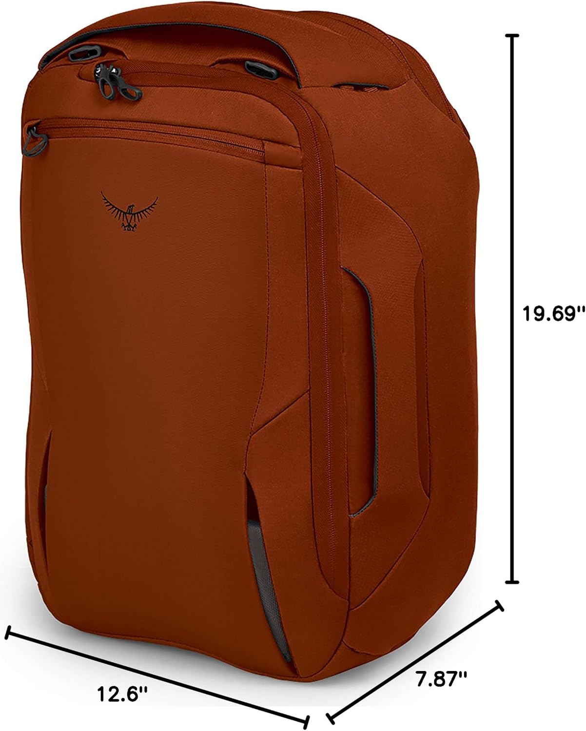 Osprey Porter 30 Travel Backpack, Umber Orange, One Size