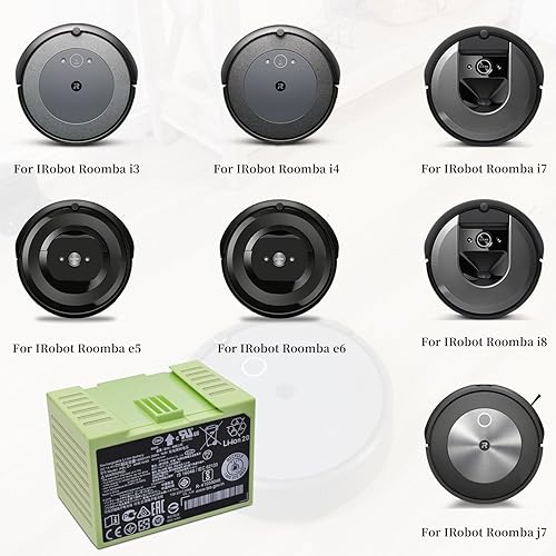 Miniatura 3 de ABL-D1 4624864 Batería para iRobot Roomba i8 i7 i7+ i7 Plus 7150 7156 7158 7550 7558 i7150 i7158 i7556 i7558 e5 5150 e5150 E515 2 e5154 e5158 i3 i3+