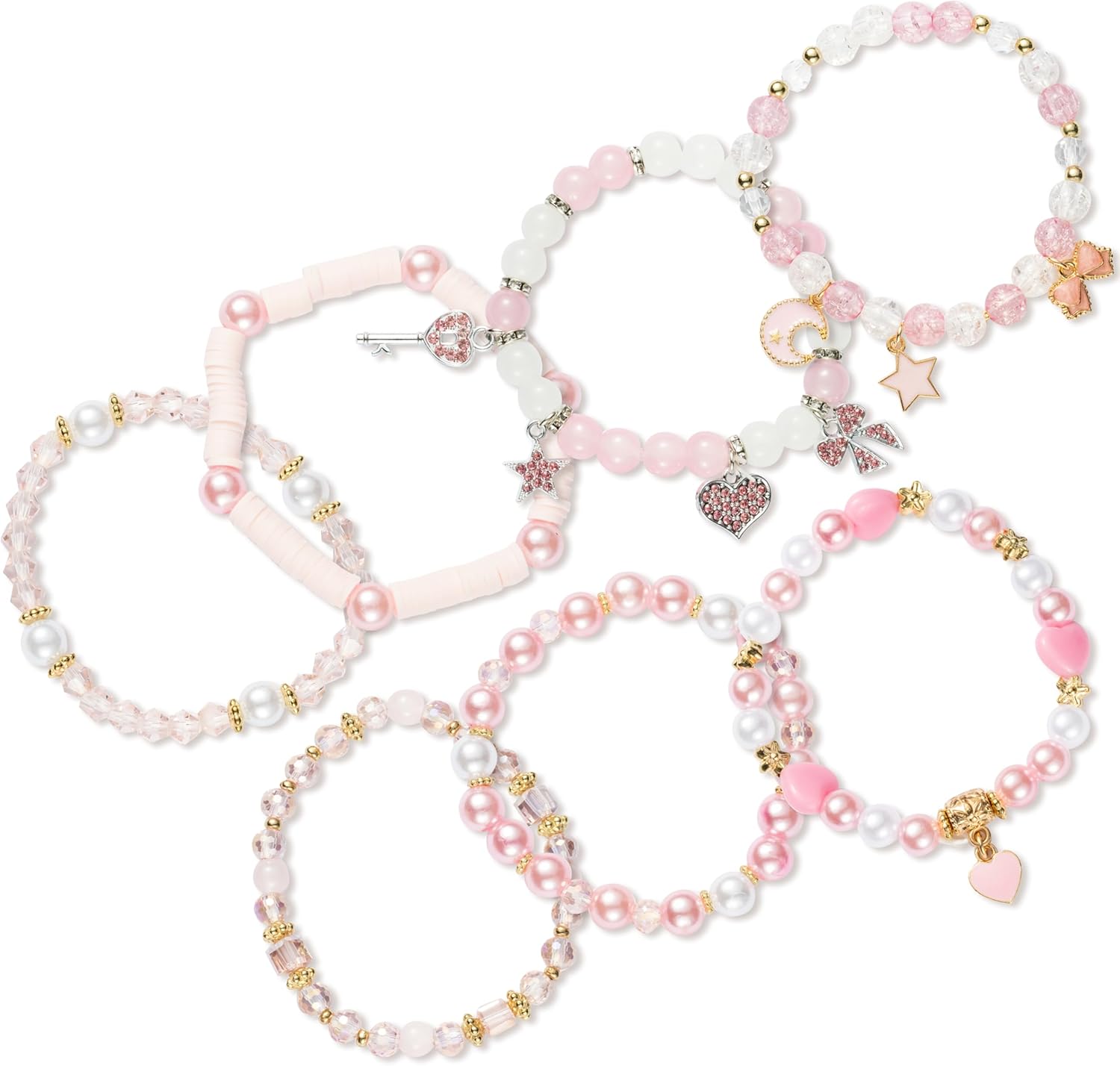 Cute Jewelry: GUjianzhi Kawaii Kitty Bracelets for Women Girls