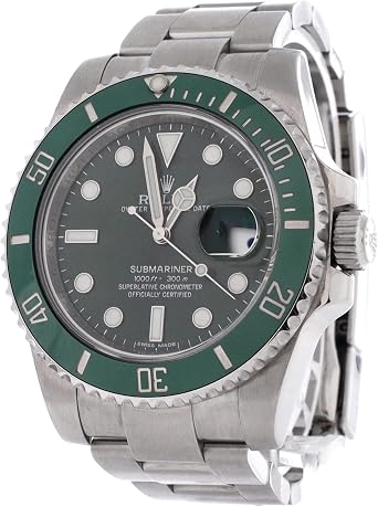 Pre-Loved Oyster Perpetual Submariner Hulk Date Automatic Watch 40, Silver
