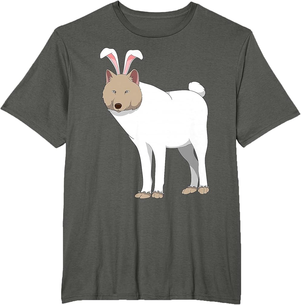 Happy Easter Bunny Wolf Tshirt Bunny Rabbit Costume T Shirt T-Shirt