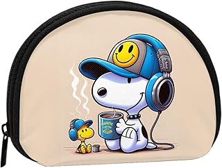 ミニコインケース レディース 小銭入れ スヌーピー アニメ ミニ財布 おしゃれで かわいい ミニ化粧ポーチ 軽量 大容量 ラウンドファスナー 人気 漫画 キャラクター プレゼント