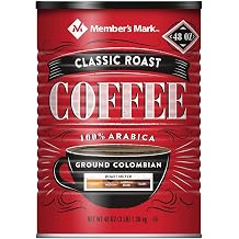 Members Mark Ground Colombian Coffee Classic Roast, 48 Ounce