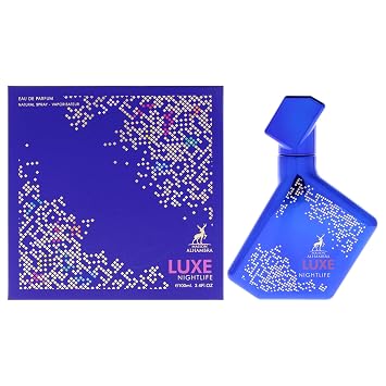 Maison Alhambra Luxe Nightlife Floral, Woody, Gourmand, Sweet Eau de Parfum Spray Long-Lasting Fragrance for Unisex, 3.4 Ounce / 100 ml