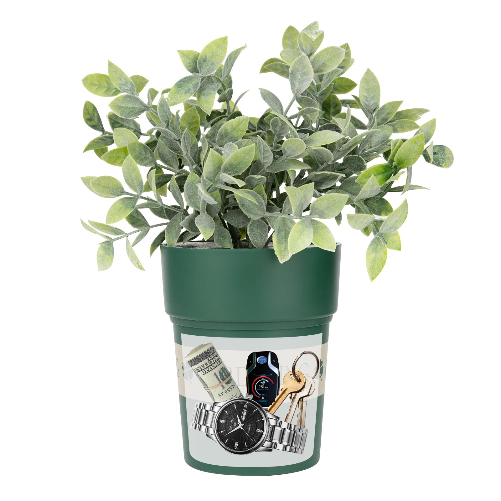 Livebe Flower Pot With Hidden Safe And Key Hider, | Ubuy - View #5
