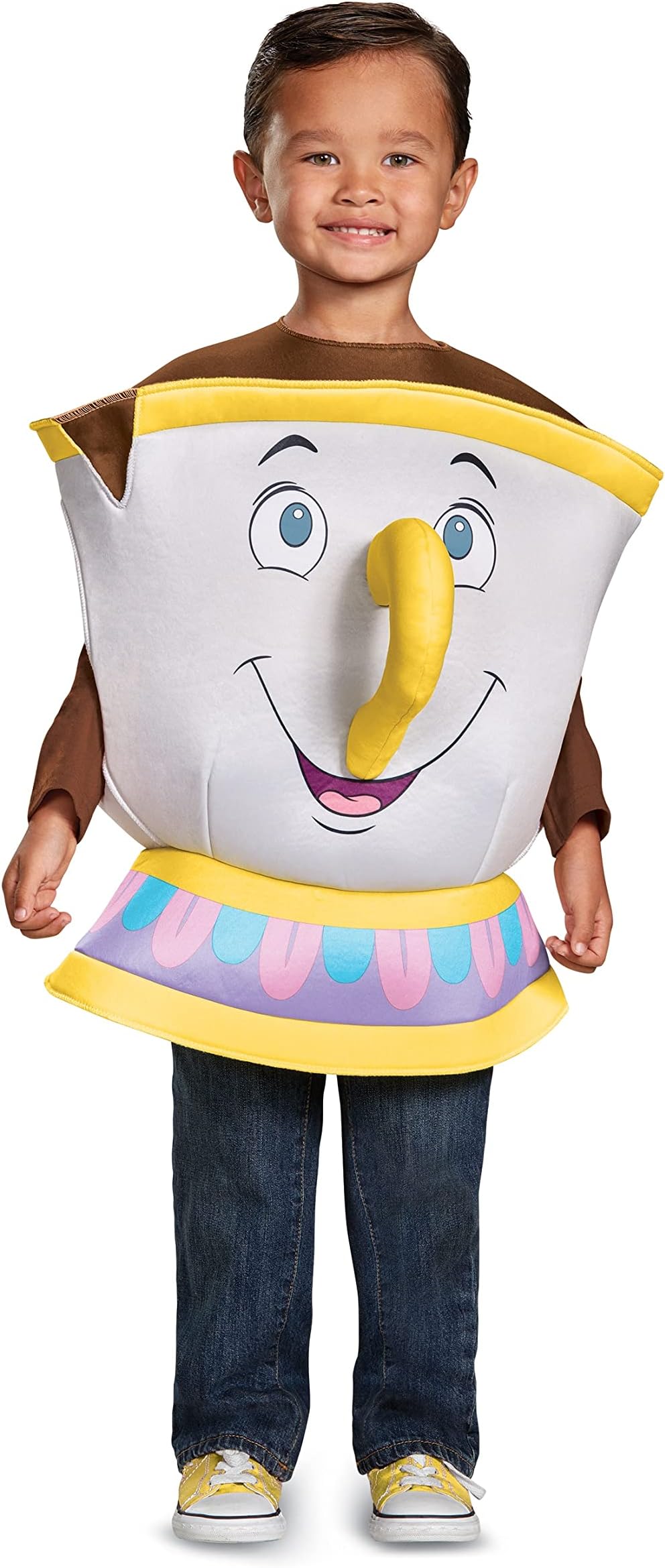 Disguise Beauty and the Beast Chip Costume, Official Beauty & the Beast Costume for Kids