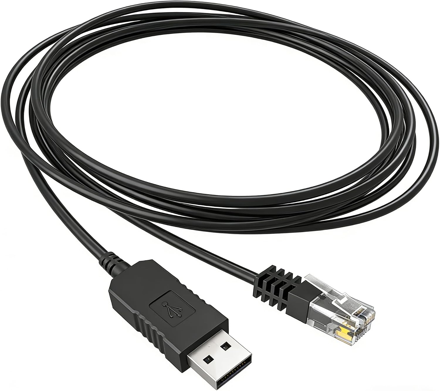 RJ11 to USB C Radar Detector Power Cord fit for Uniden R8 R7 R3 R4, Escort Passport 9500ix Max360 - PD3.0 Cable 4 FT