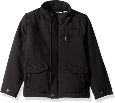 Amazon.com: Ben Sherman Boys' Softshell Outerwear Jacket Black