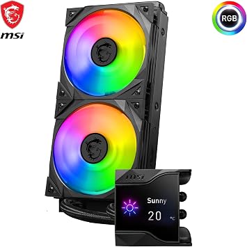 MSI MPG CoreLiquid D240 240mm Siyah İşlemci Sıvı Soğutucu