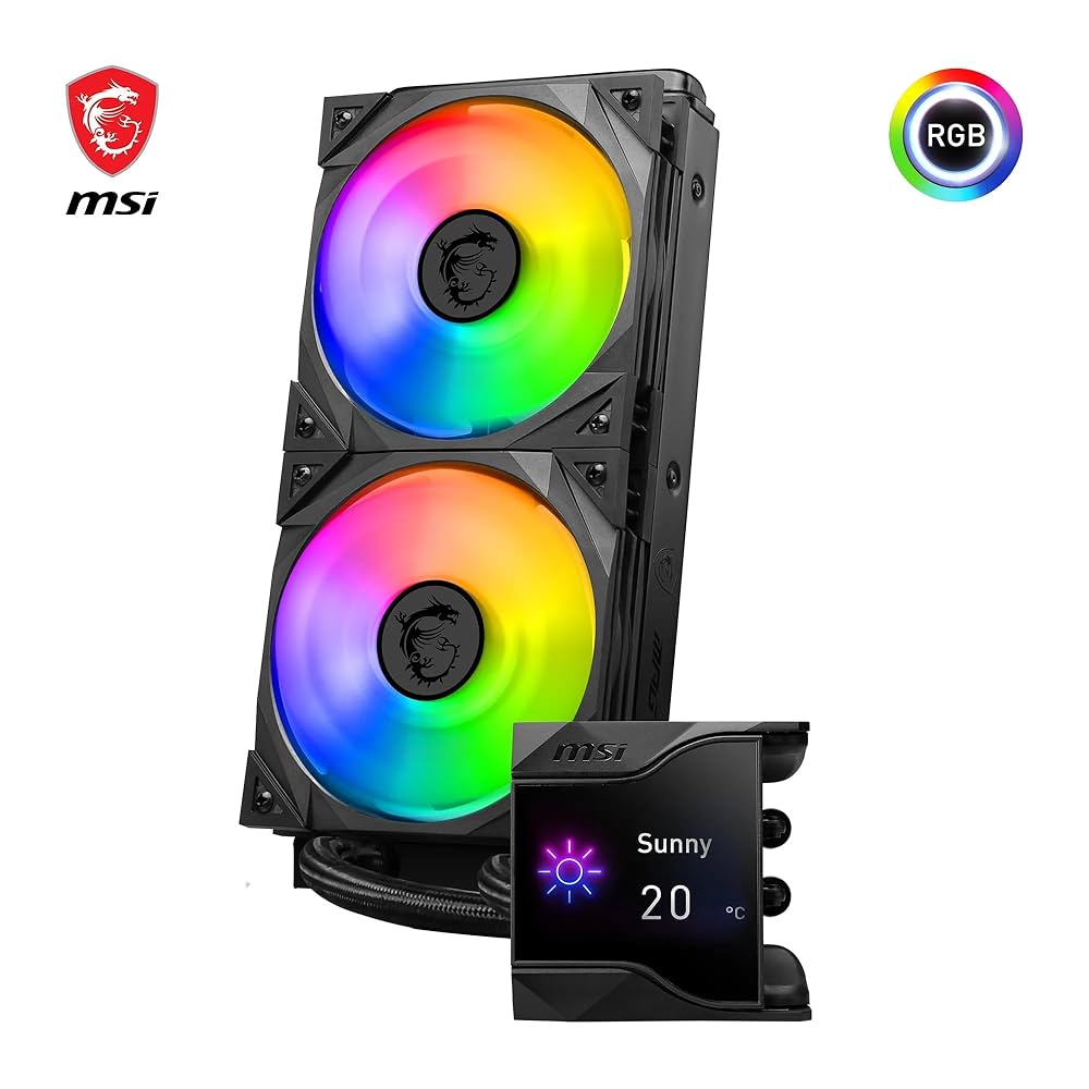 【新品未開封品】MPG CORELIQUID D240 Amazon.com: MSI MPG CoreLiquid D240 ARGB CPU Liquid Cooler