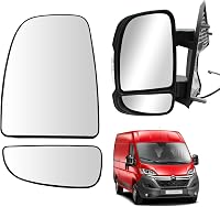 Convitex Fűthető Bal Oldali Tükörüveg Fiat Ducato, Peugeot Boxer, Citroen Jumper, Opel Movano C (2006-tól) Gépjárművekhez, Konvex Csere Tükö 1