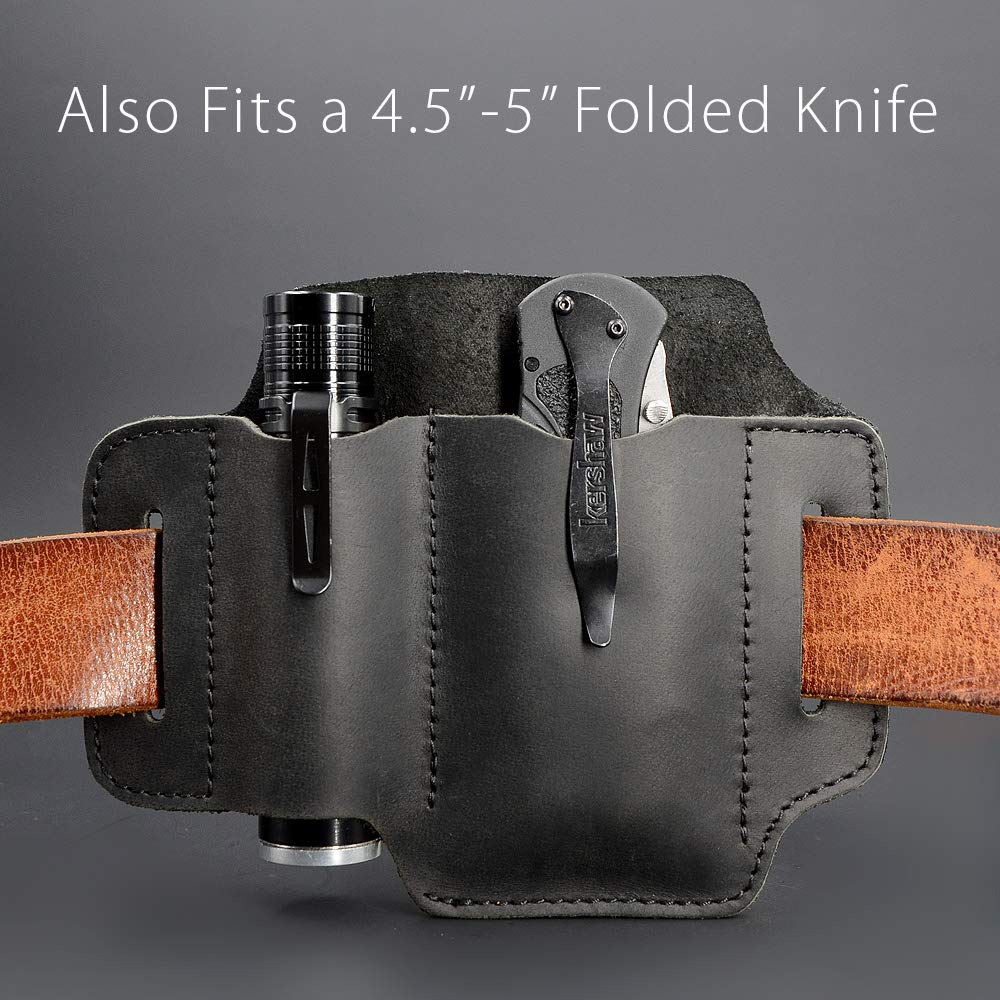 XXL EDC Leather Sheath for Leatherman Multitools Sheath, EDC Belt