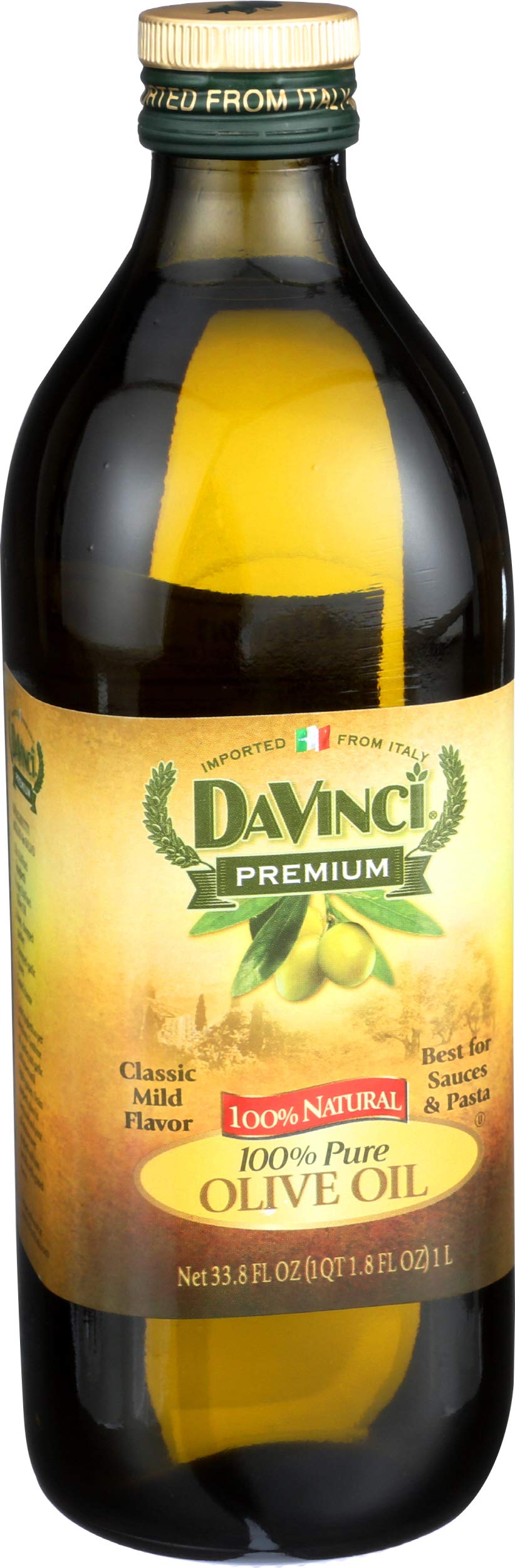 Function Drinks Davinci Oil Olive Pure, 34 oz