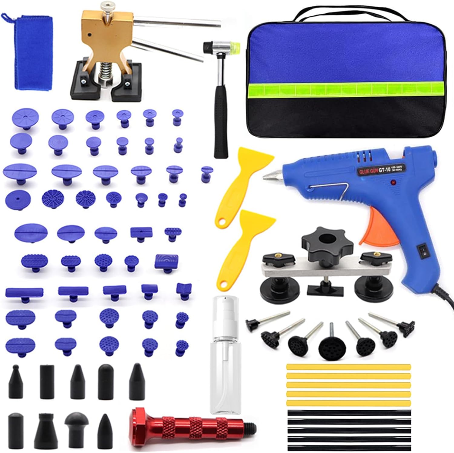 85PCS Auto Dent Repair Kit,Paintless Dent Removal, Car Dent Repair