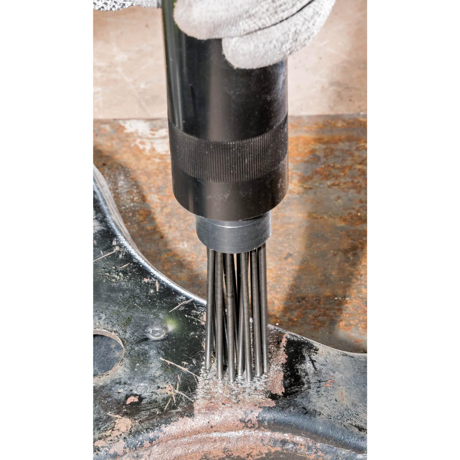 Draper Scaler dell'ago con impugnatura a pistola da 90 Psi, connettore BSP da 1/4", alloggiamento in alluminio leggero, strumento di pulizia resistente, scarico anteriore, 84131