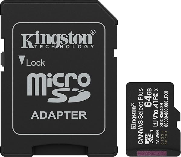 Kingston Canvas Select Plus 64GB Scheda Micro SD