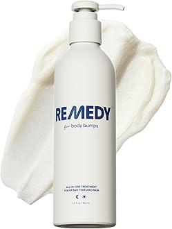 Remedy for Body Bumps – KP Exfoliating Body Moisturizer - Keratosis Pilaris (KP) Treatment For Textured, Crepey Skin with Urea, Lactic Acid, Retinol - Smoothing Body Lotion - By Dermatologist Dr. Shah