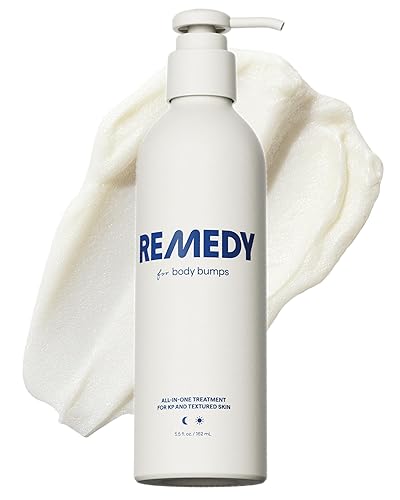 Remedy for Body Bumps – Treatment for Keratosis Pilaris (KP) and Textured, Crepey Skin with Urea, Lactic Acid, and Retinol -– Smoothing Body Moisturizer Lotion – By Dermatologist Dr. Shah