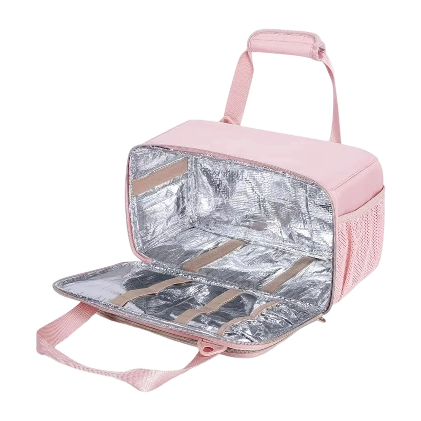 Tsophreniq Clear Visible Art Supplies Organizers Bag with Multiple Sections Waterproof Fabric Portable Carry Handle for Painters Clear Art Supply Organizers