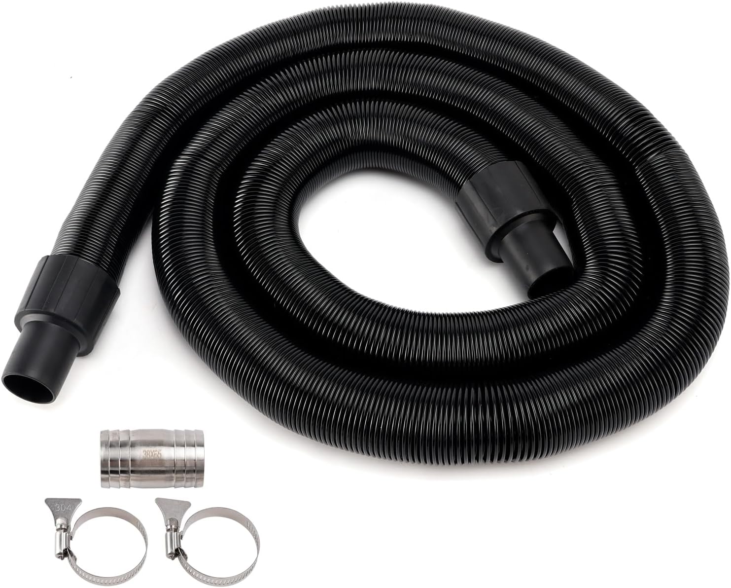 Areyourshop 97521 RV Macerator Hose Sewer Kit For Thetford For Sani-Con Turbo 400S 500S 600S 700S,1-1/2inch 22FT Camper Sewage Pump Hose/Waste Water Hose with Connect Fitting