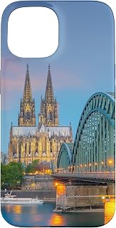 iPhone 15 The City of Cologne in Germany the Map of Cologne Case