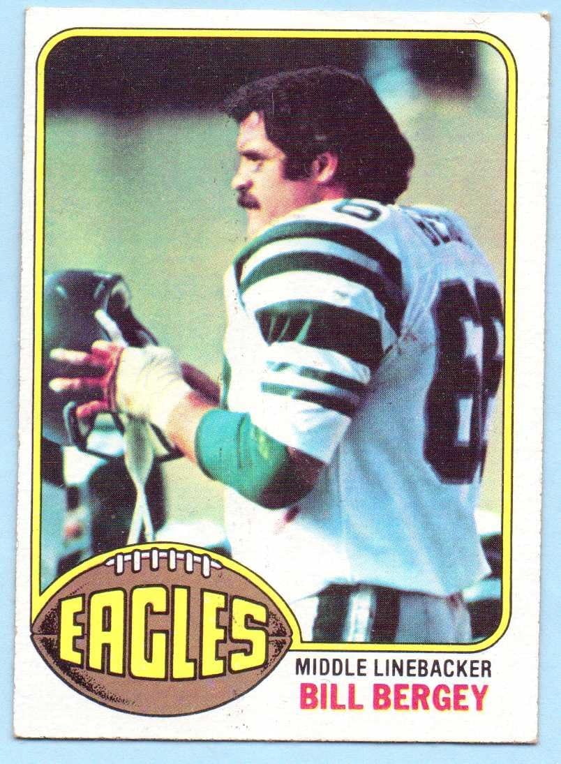 Bill Bergey 1976 Topps 165 Philadelphia Eagles at Amazon's Sports