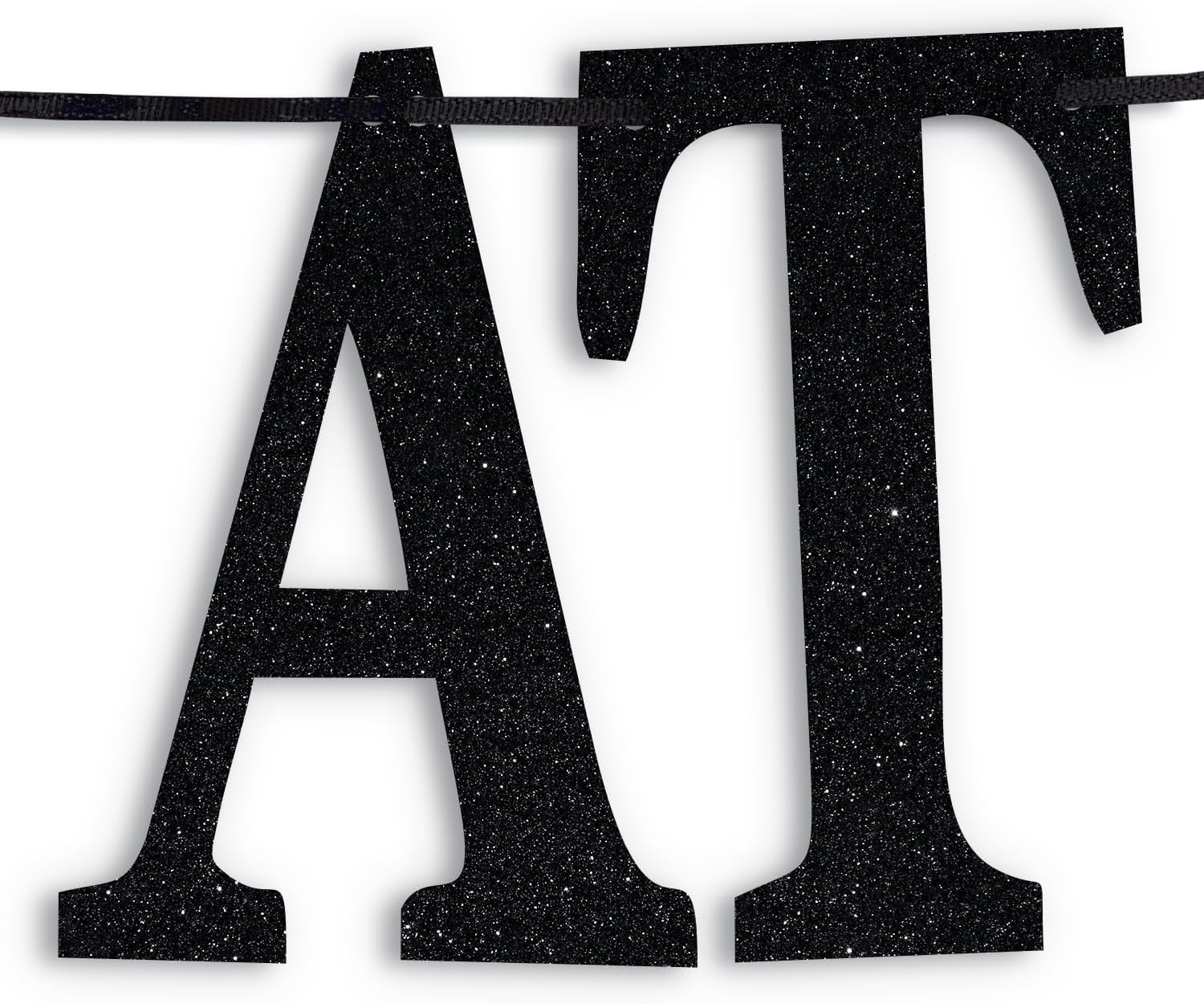 Happy 18th Birthday Banner, Officially 18, Bruh I'm 18, Happy 18th Birthday Party Decorations Hanging Backdrop Gifts Black Glitter - Image 7