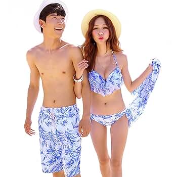 Blackbough ビキニ カップル お揃い 水着 セット 71aFWIdfJBL._SY350_QL65_.jpg