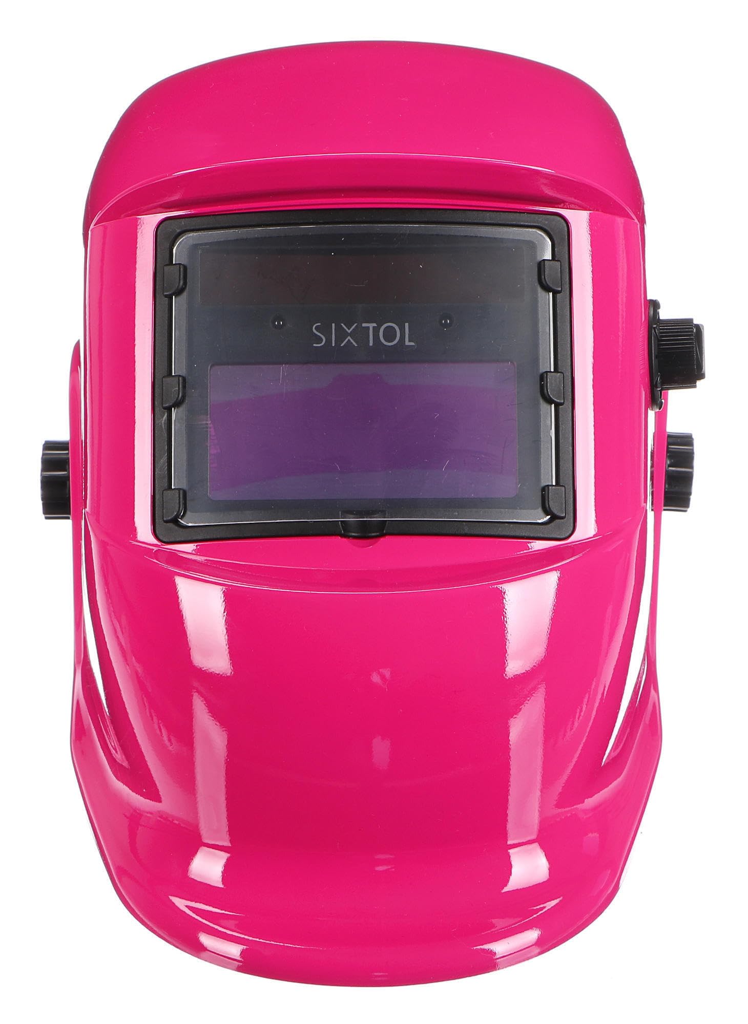 WELDING MASK 4 | Solar Auto Oscurecimiento Casco de Soldadura | Máscara de Soldadura | Función de lijado | Amplia Sombra 4/9-13 Casco de Soldadura para TIG MIG ARC | Rosa