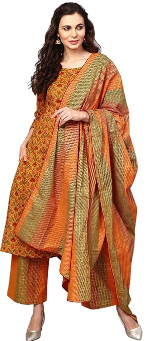 Cotton Printed Kurti Set