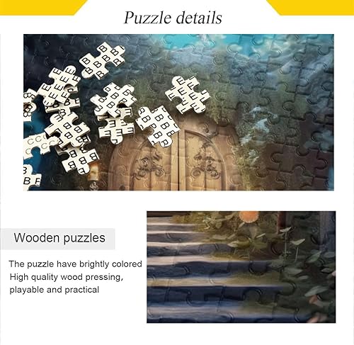 Miniatura 2 de Rompecabezas de 500 piezas con forma de hongo misterioso para adultos, rompecabezas educativos de aprendizaje, juguetes familiares difíciles y