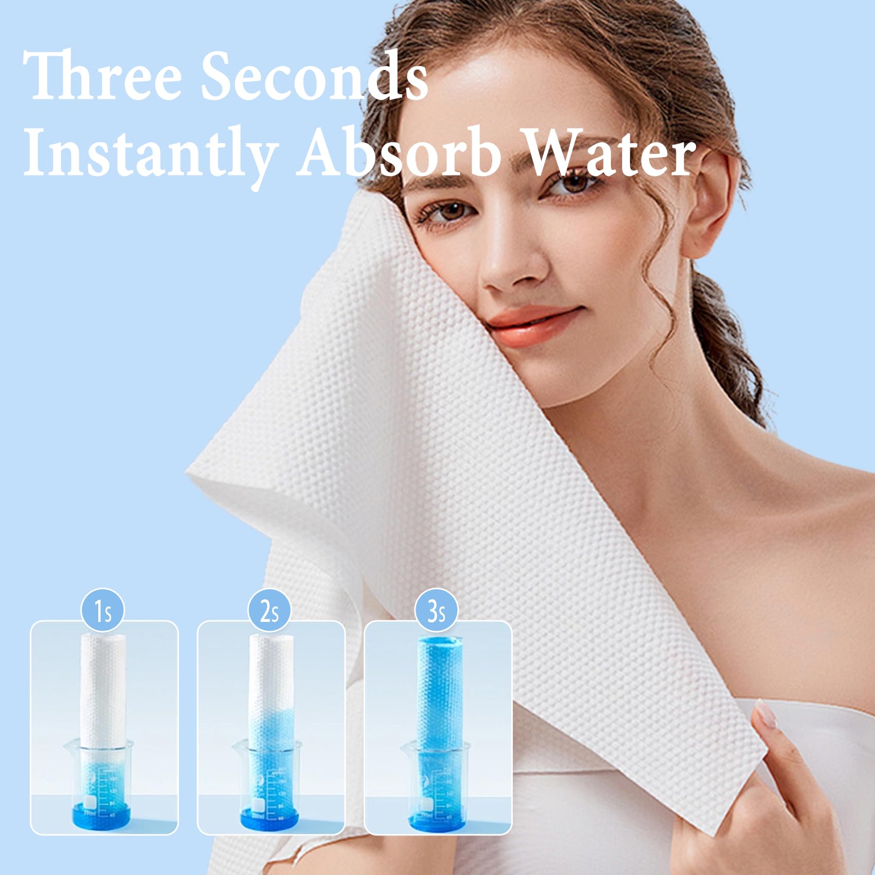 Disposable Hair Towels - Spa & Travel -3